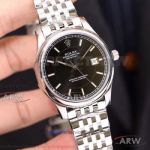 Perfect Replica Rolex Oyster Perpetual Datejust 40mm Men's Watch - Black Dial 8205 Automatic 